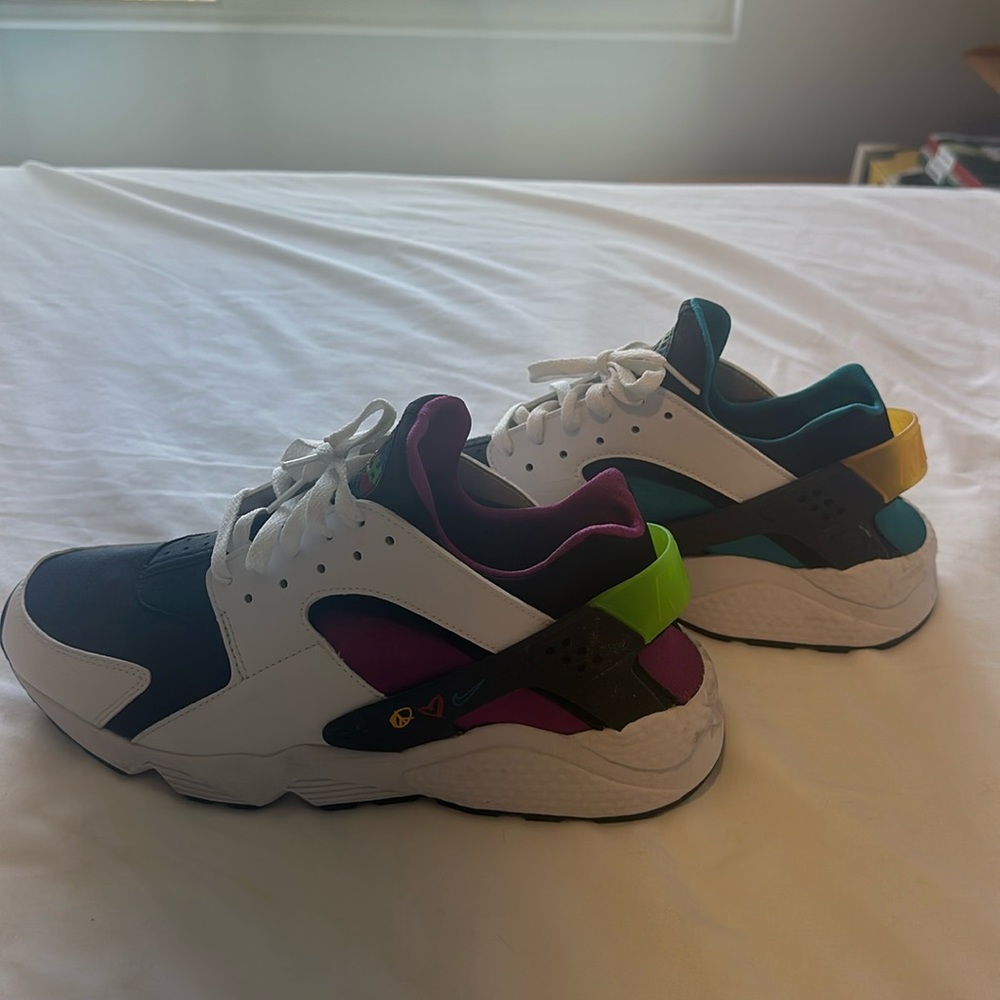 Nike air Huarache Teal and purple S 11.5 M